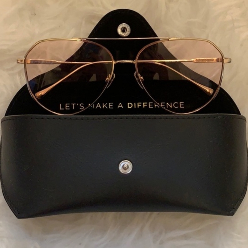 Diff Aviator sunglasses